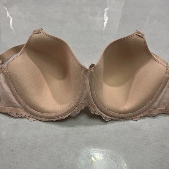 NEW Chantelle Rive Gauche Full Coverage T-Shirt Bra 34DDD Rose - Picture 7 of 8